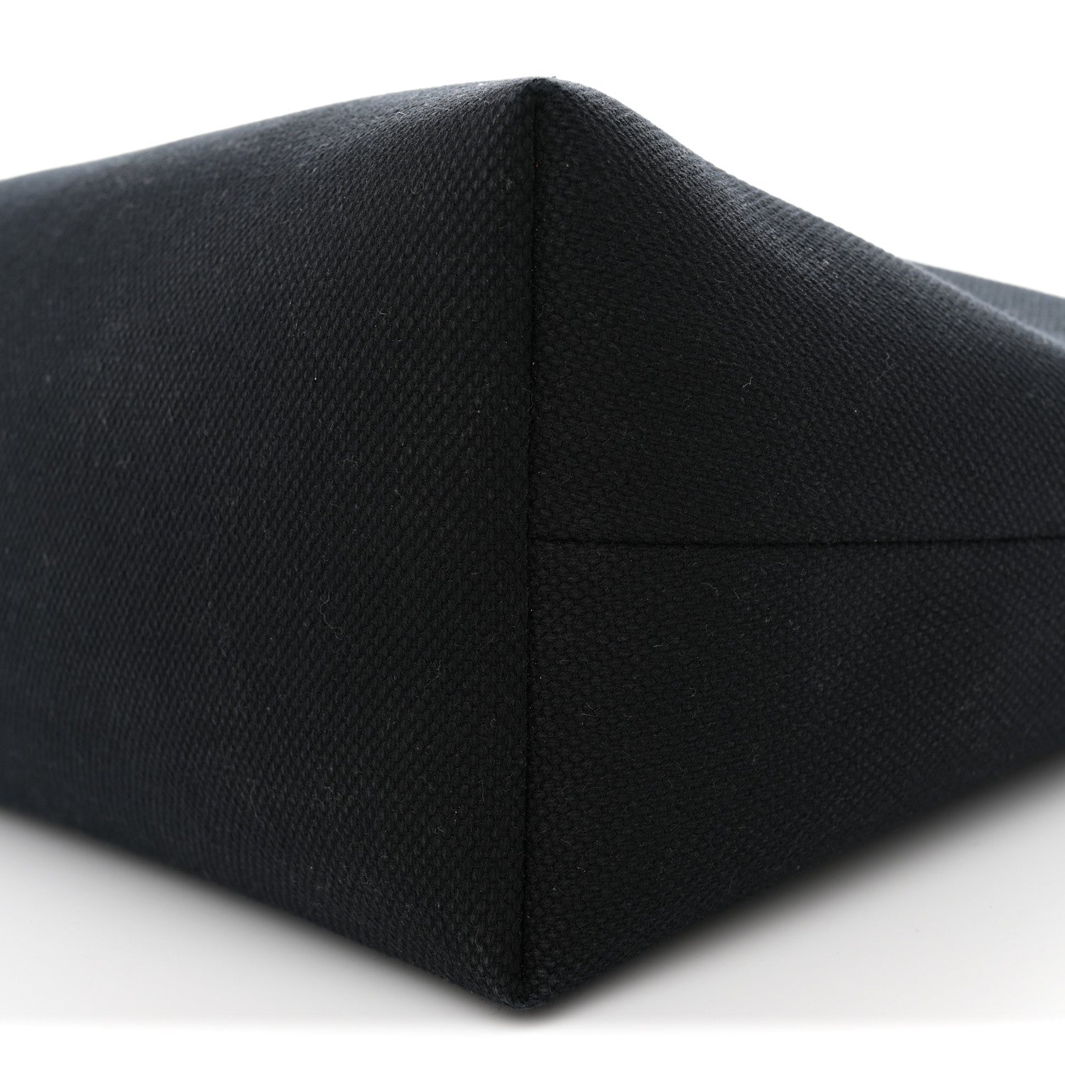 Celine Canvas Calfskin Horizontal Cabas Black 11 of 11
