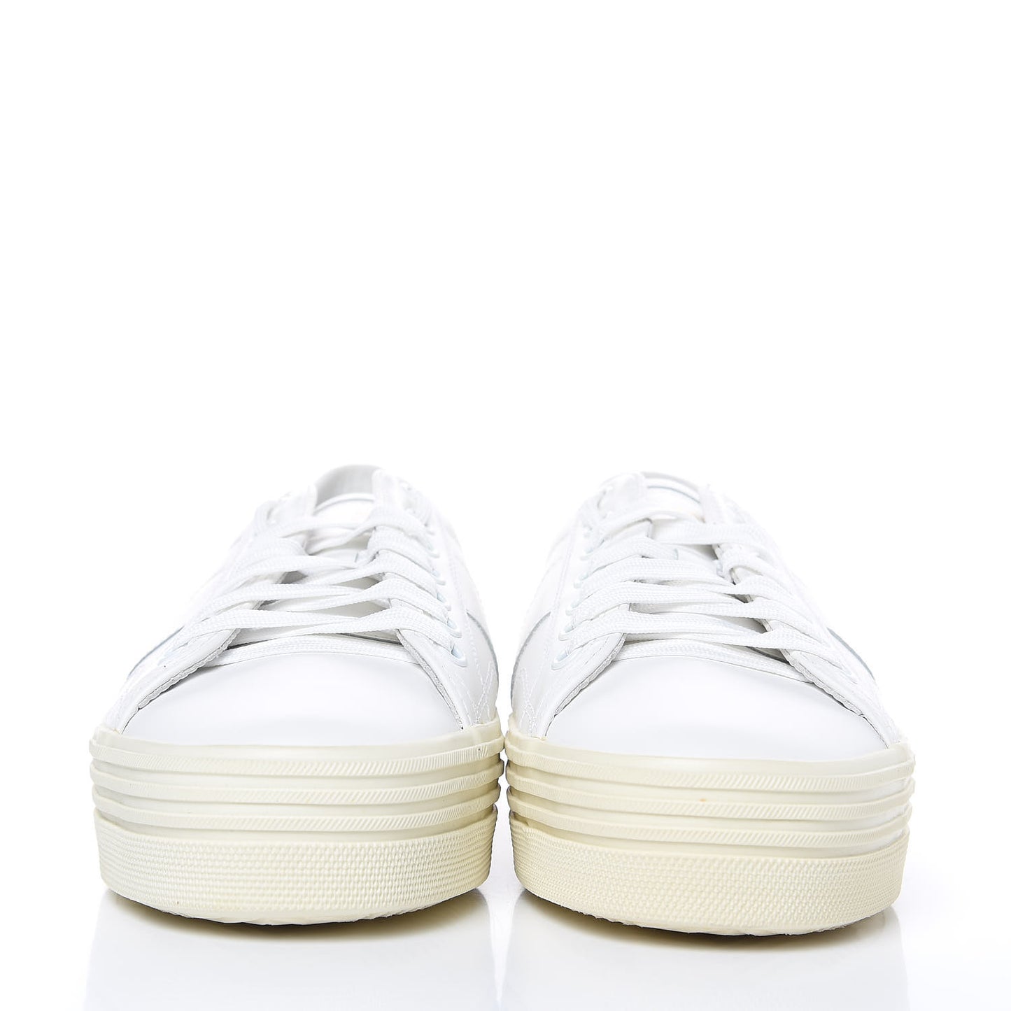 Calfskin Court Sneakers 39 Off White