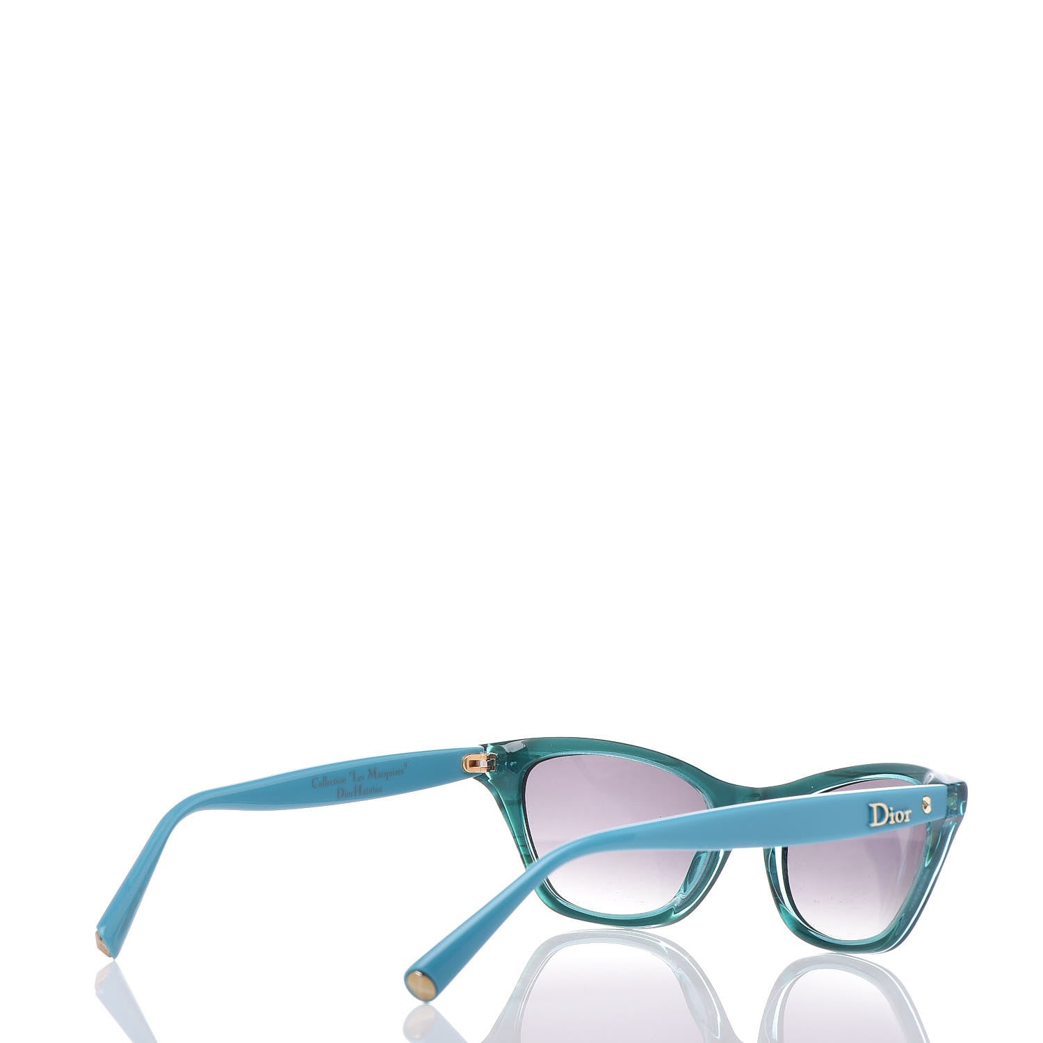 Christian Dior Les Marquises Hatuta Sunglasses Turquoise 4 of 8