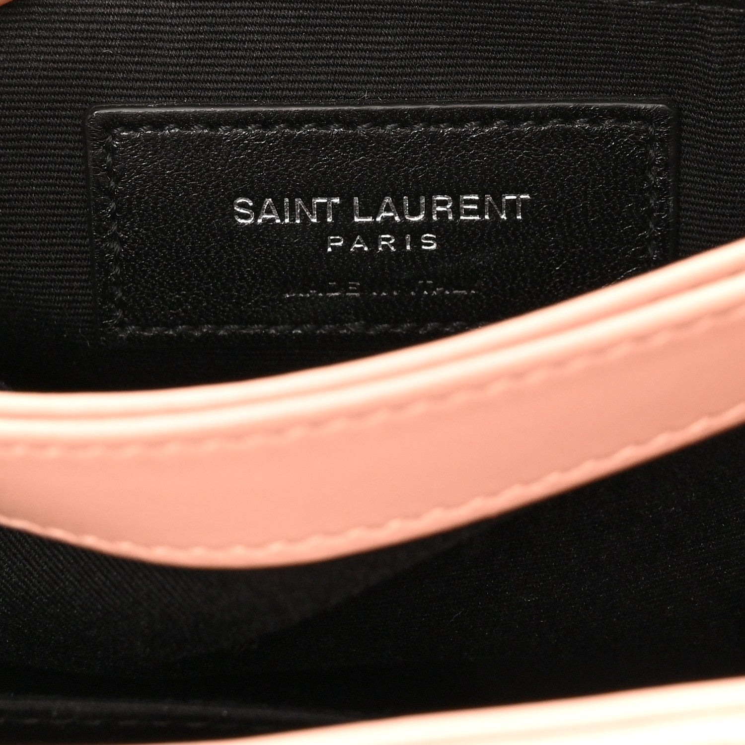 Saint Laurent Calfskin Y Quilted Monogram Toy Loulou Crossbody Bag Tender Pink 6 of 11