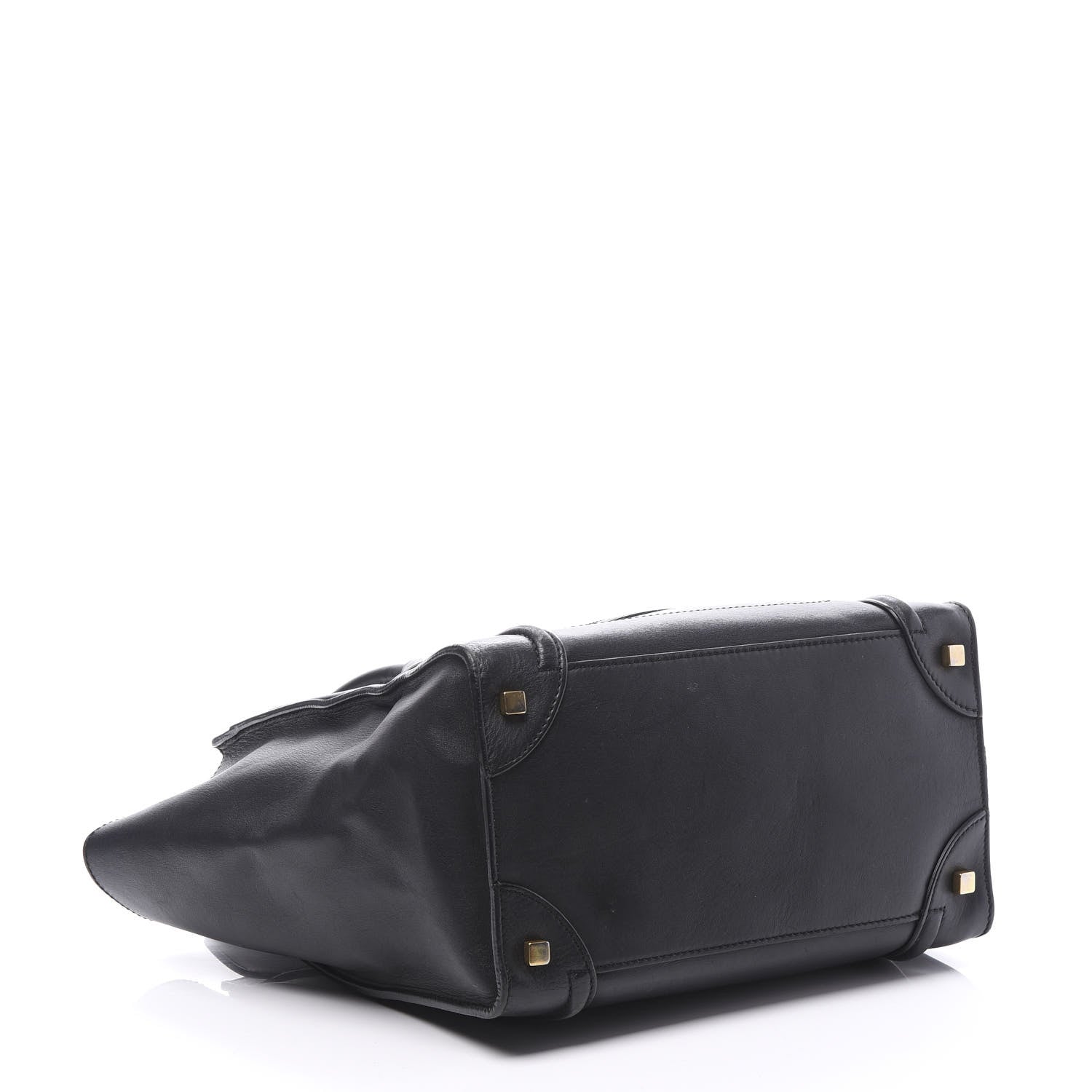 Celine Smooth Calfskin Mini Luggage Black 3 of 12