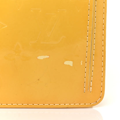 Louis Vuitton Vernis Mott Yellow 11 of 12