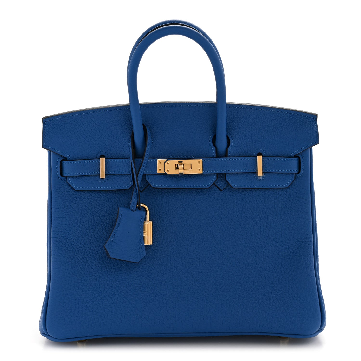 Hermes Togo Birkin 25 Bleu Zellige 1 of 10