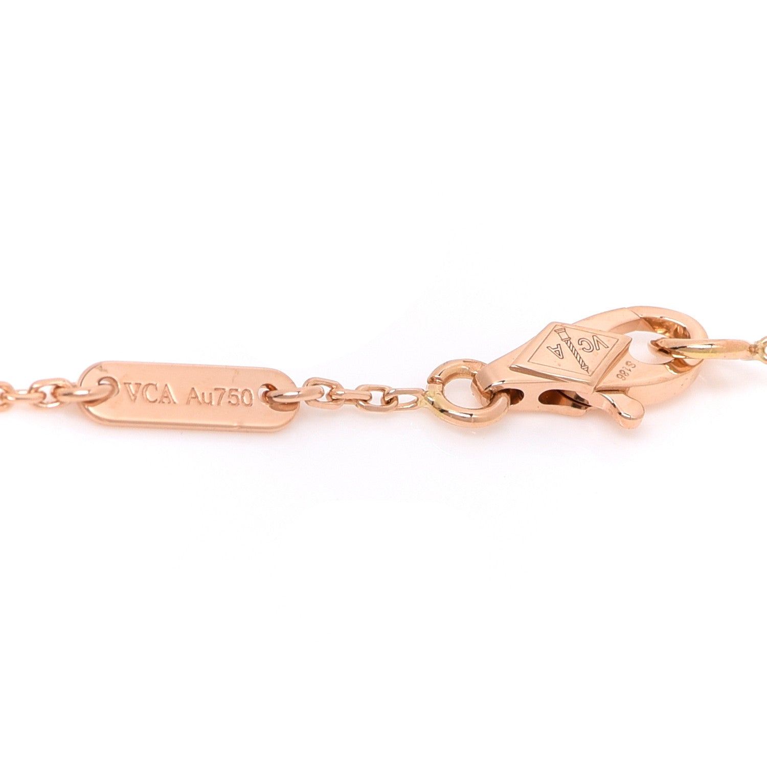 Van Cleef & Arpels 18K Rose Gold Sweet Alhambra Bracelet 4 of 6