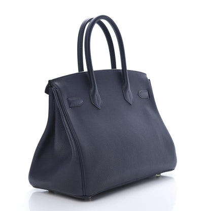 Hermes Togo Birkin 30 Bleu Nuit 4 of 12