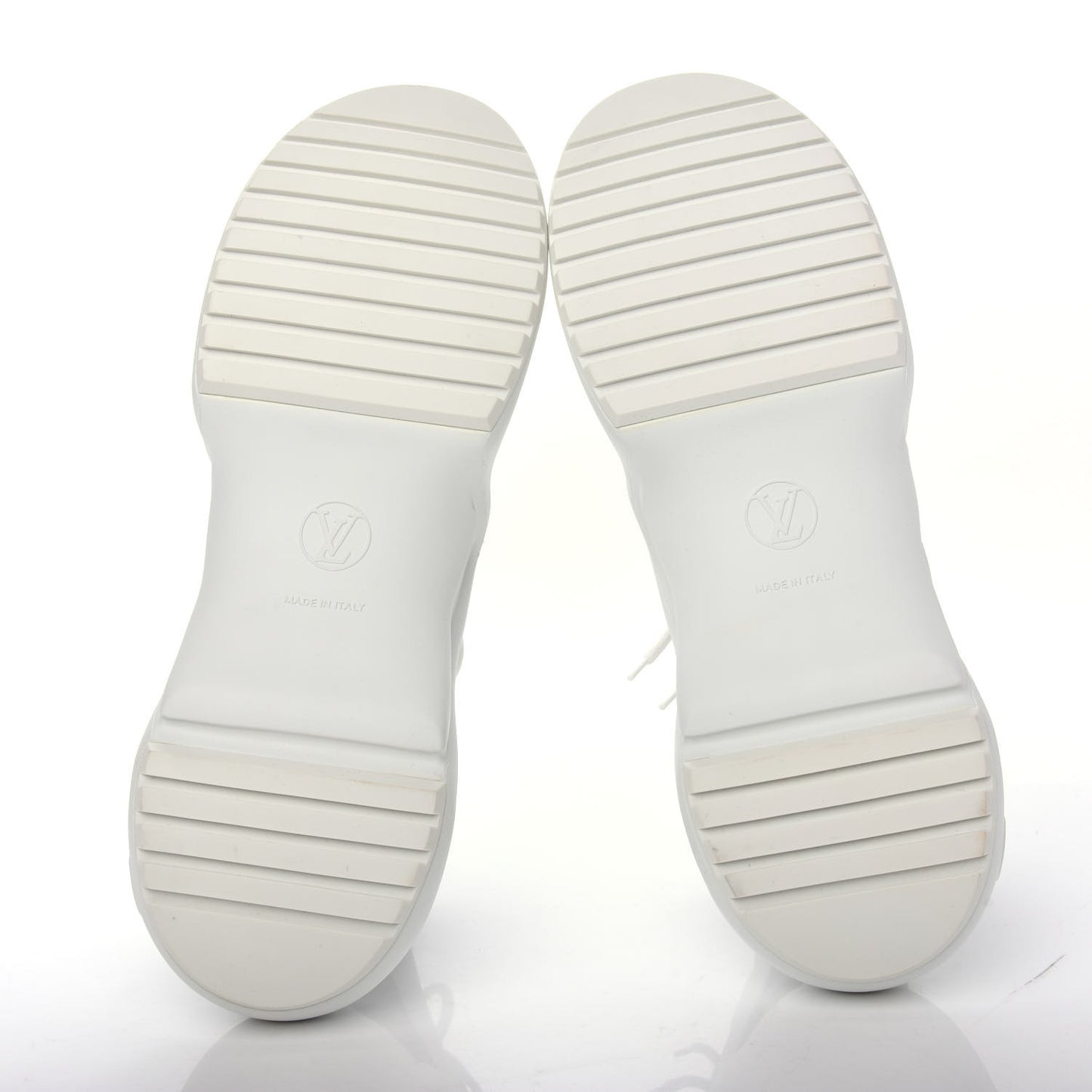 Calfskin Technical Nylon LV Archlight Sneakers 42 Marine