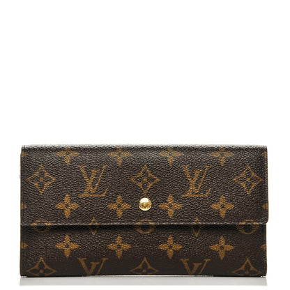 Louis Vuitton Monogram Porte Tresor International Wallet 1 of 6