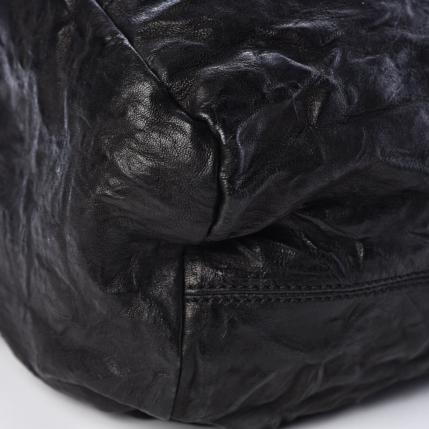 Tumbled Sheepskin Large Pandora Black