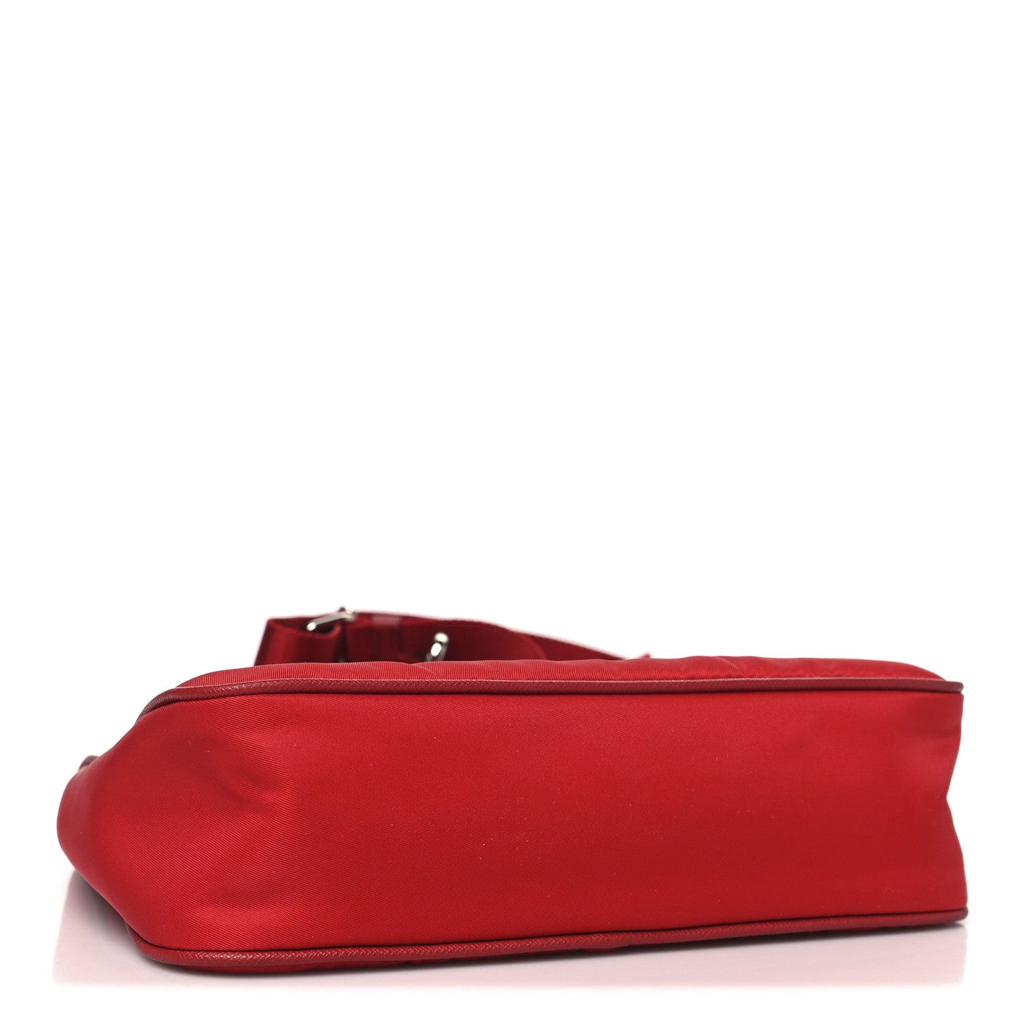 Prada Nylon Re-Edition 2005 Shoulder Bag  Rosso 4 of 9
