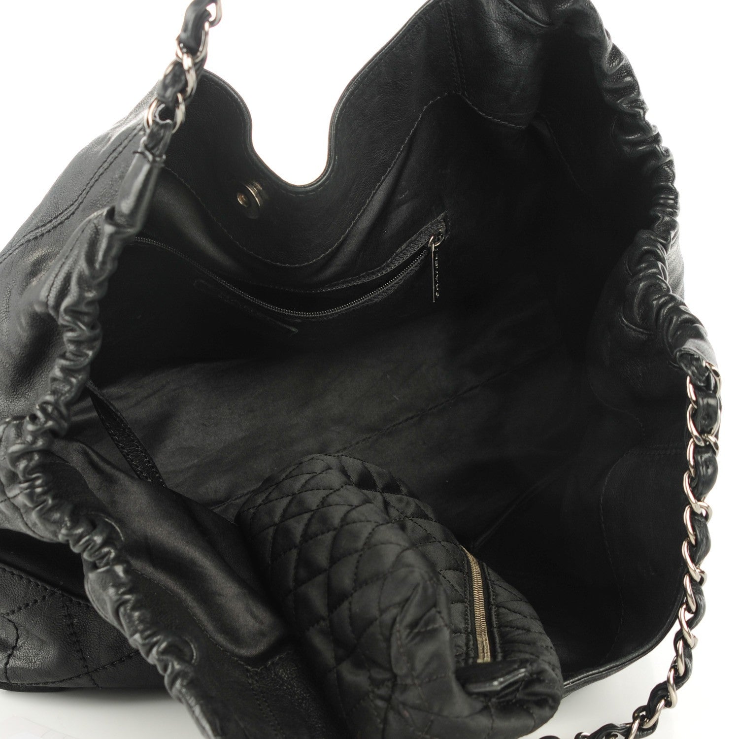 Chanel Calfskin Baby Coco Cabas Black 5 of 8
