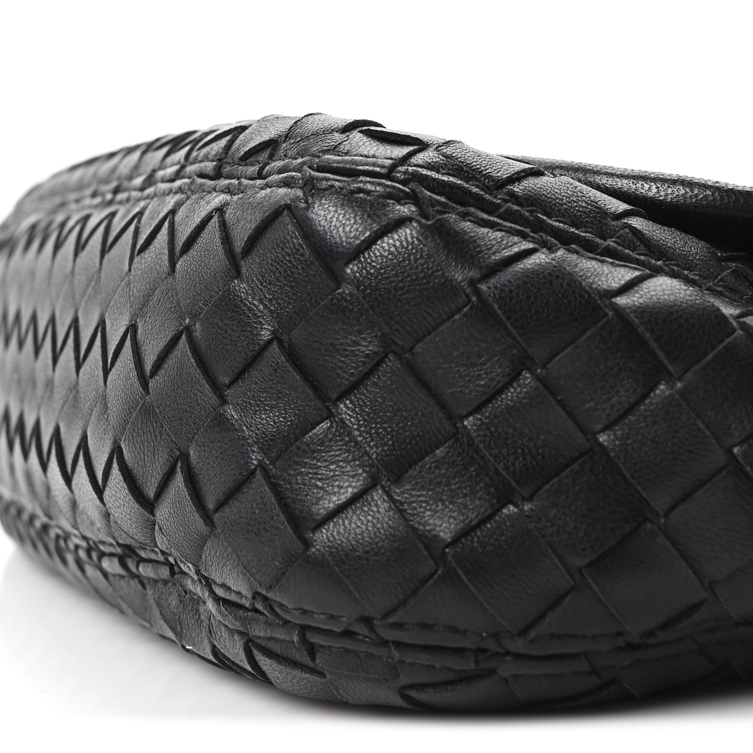 Bottega Veneta Nappa Intrecciato Medium Veneto Messenger Bag Black 10 of 10