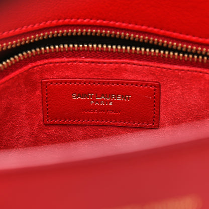 Saint Laurent Calfskin Small Sac De Jour Vermillion 6 of 12