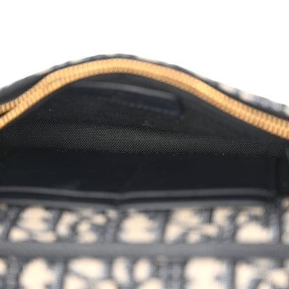 Christian Dior Oblique 30 Montaigne 2-In-1 Pouch Blue 5 of 10