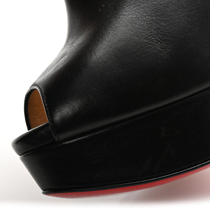 Christian Louboutin Calfskin Verita 150 Booties 36 Black 12 of 12