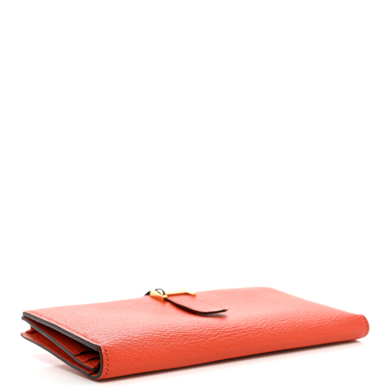 Hermes Chevre Mysore Bearn Gusset Wallet Capucine 4 of 7