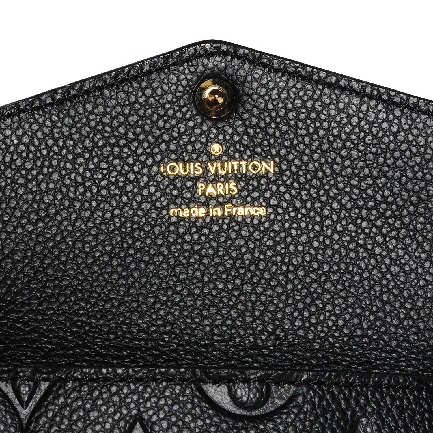 Louis Vuitton Empreinte Key Pouch Black 5 of 7