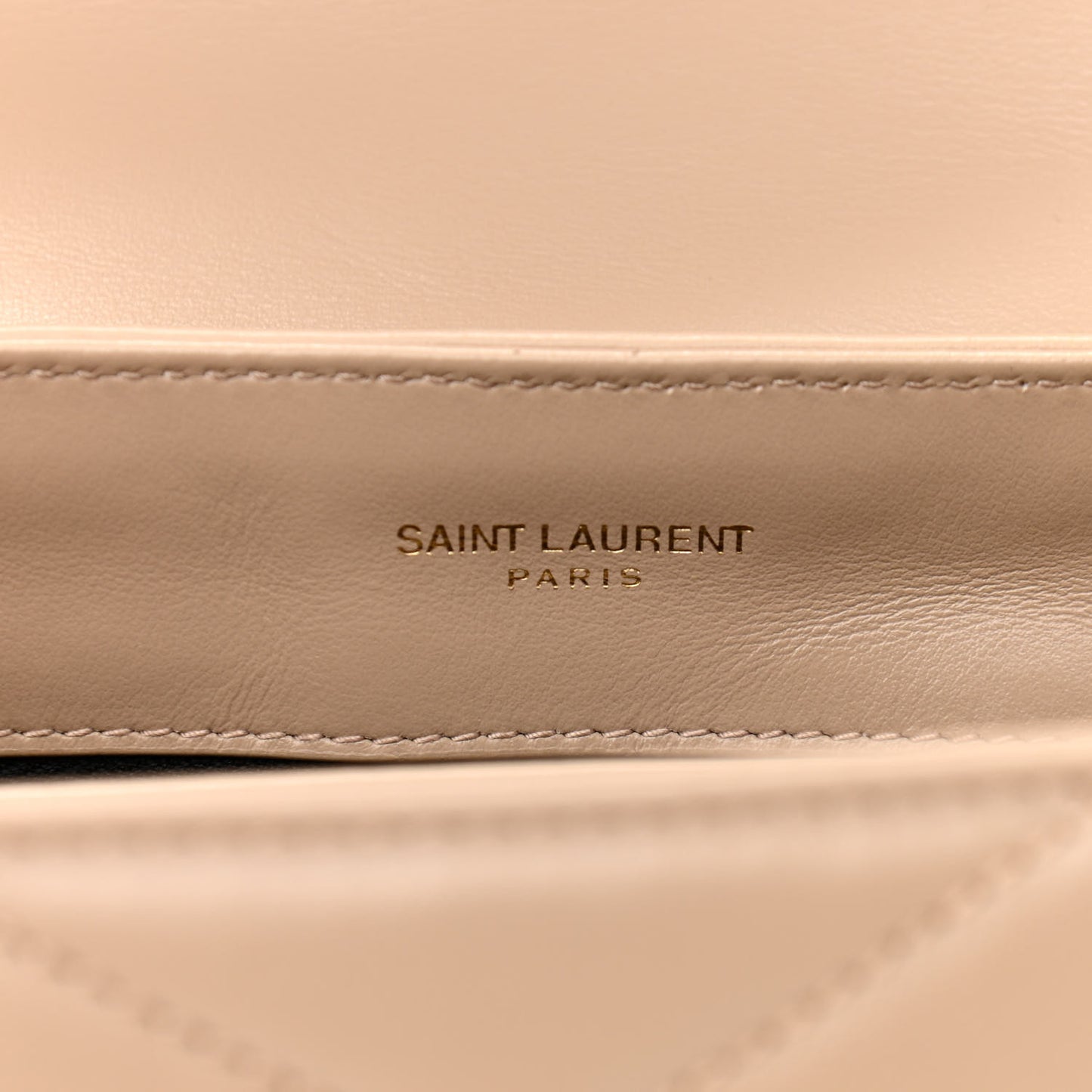 Calfskin Y Quilted Monogram Toy Loulou Crossbody Bag Latte