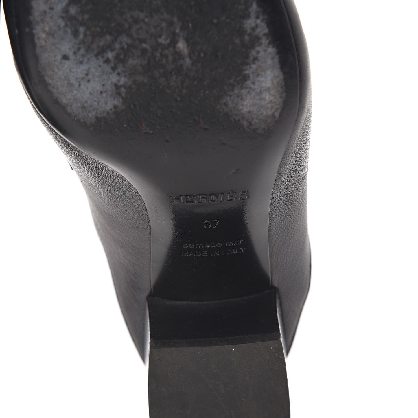 Goatskin Paradis Mules 37 Black