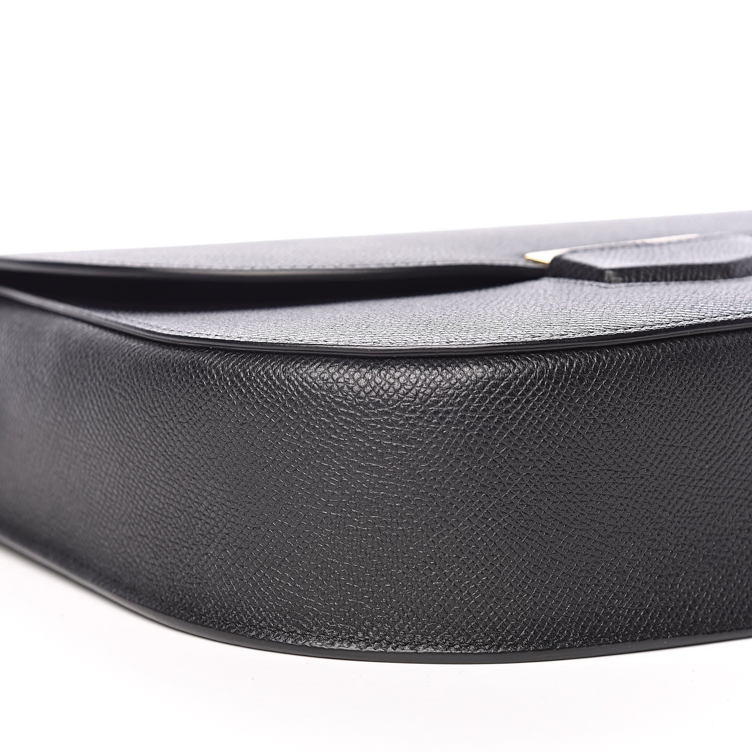 Celine Grained Calfskin Medium Trotteur Black 7 of 8