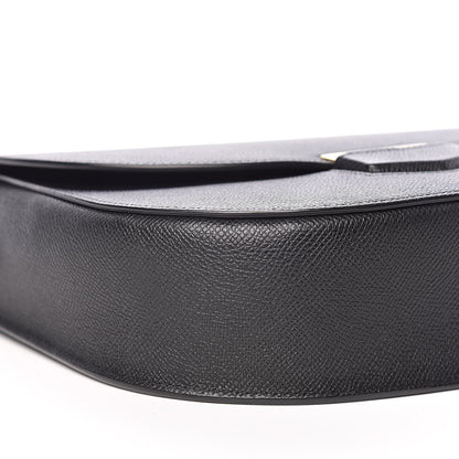 Celine Grained Calfskin Medium Trotteur Black 7 of 8