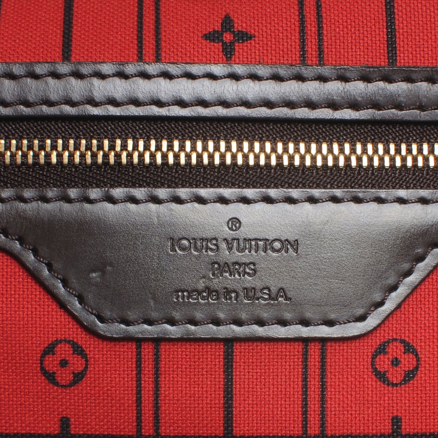 Louis Vuitton Damier Ebene Neverfull MM 6 of 7