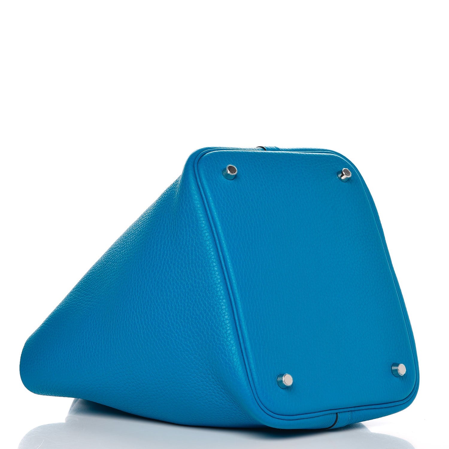 Hermes Taurillon Clemence Picotin Lock 22 MM Bleu Zanzibar 4 of 8