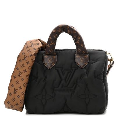 Louis Vuitton Econyl Mini Monogram Pillow Speedy Bandouliere 25 Black 1 of 10