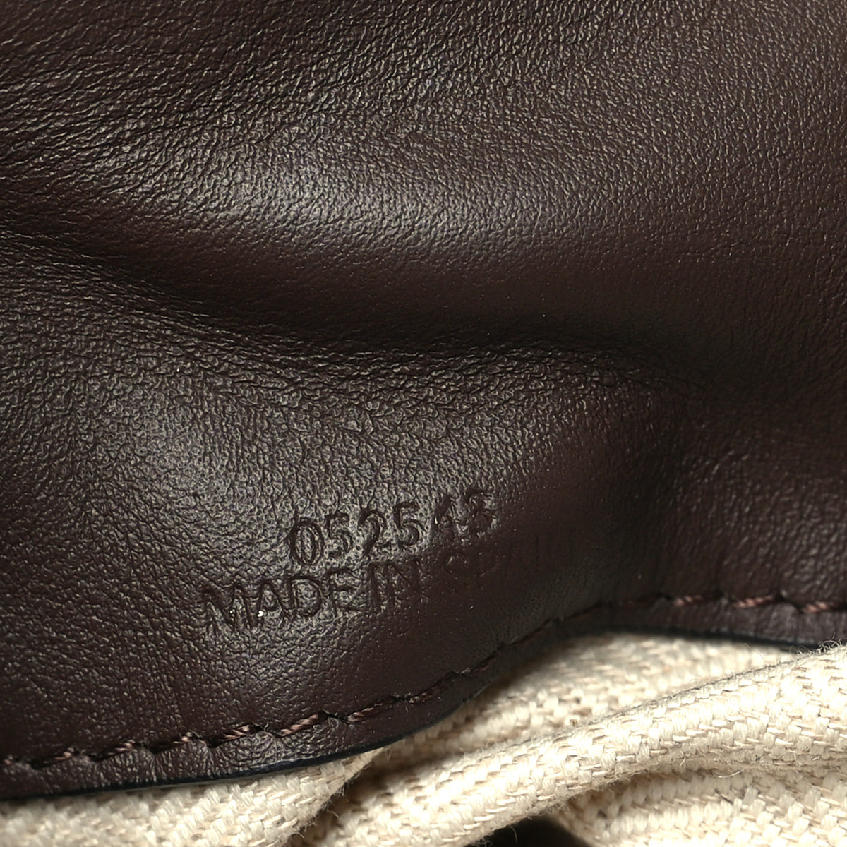 Loewe Calfskin Large Flamenco Knot Bag Chocolate 7 of 10
