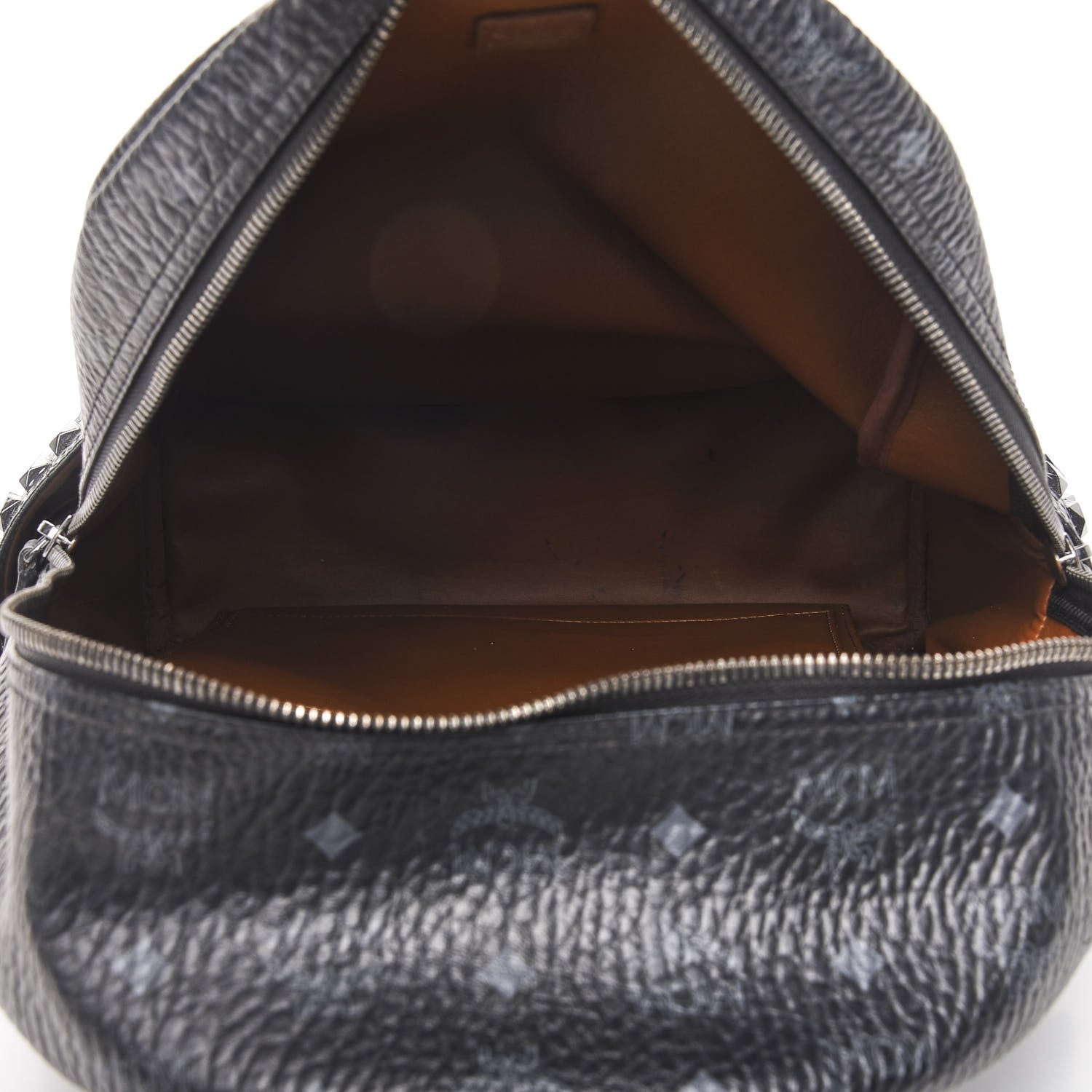 MCM Visetos Medium Stark Backpack Black 4 of 11