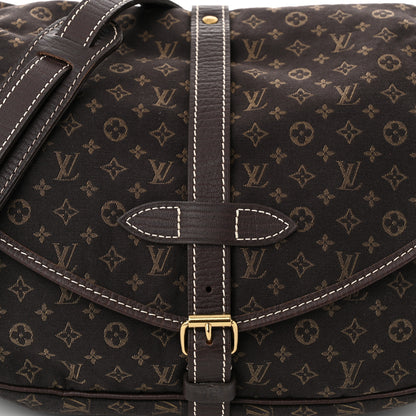 Louis Vuitton Monogram Mini Lin Saumur Ebene 9 of 11