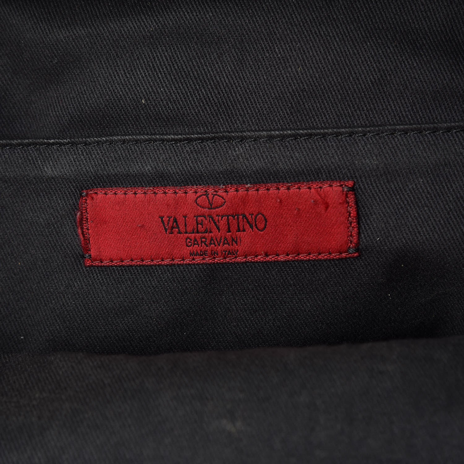 Valentino Garavani Vitello Medium Rockstud Backpack Black 6 of 13