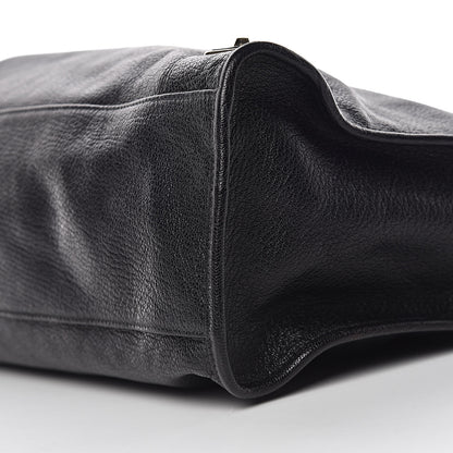 Balenciaga Chevre Gold Metallic Edge Hardware City Black 9 of 11