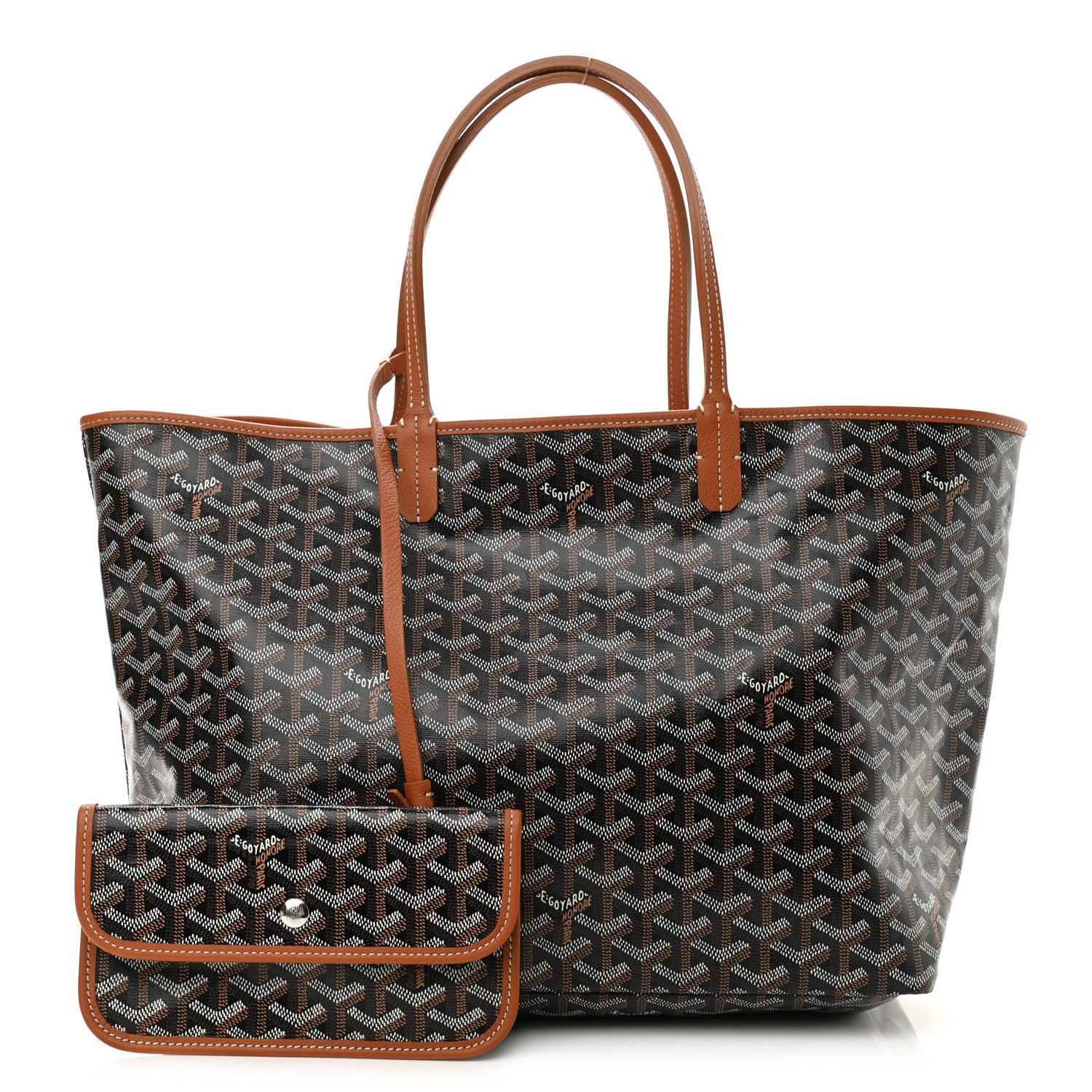 Goyard Goyardine Saint Louis PM Black Gold 1 of 11