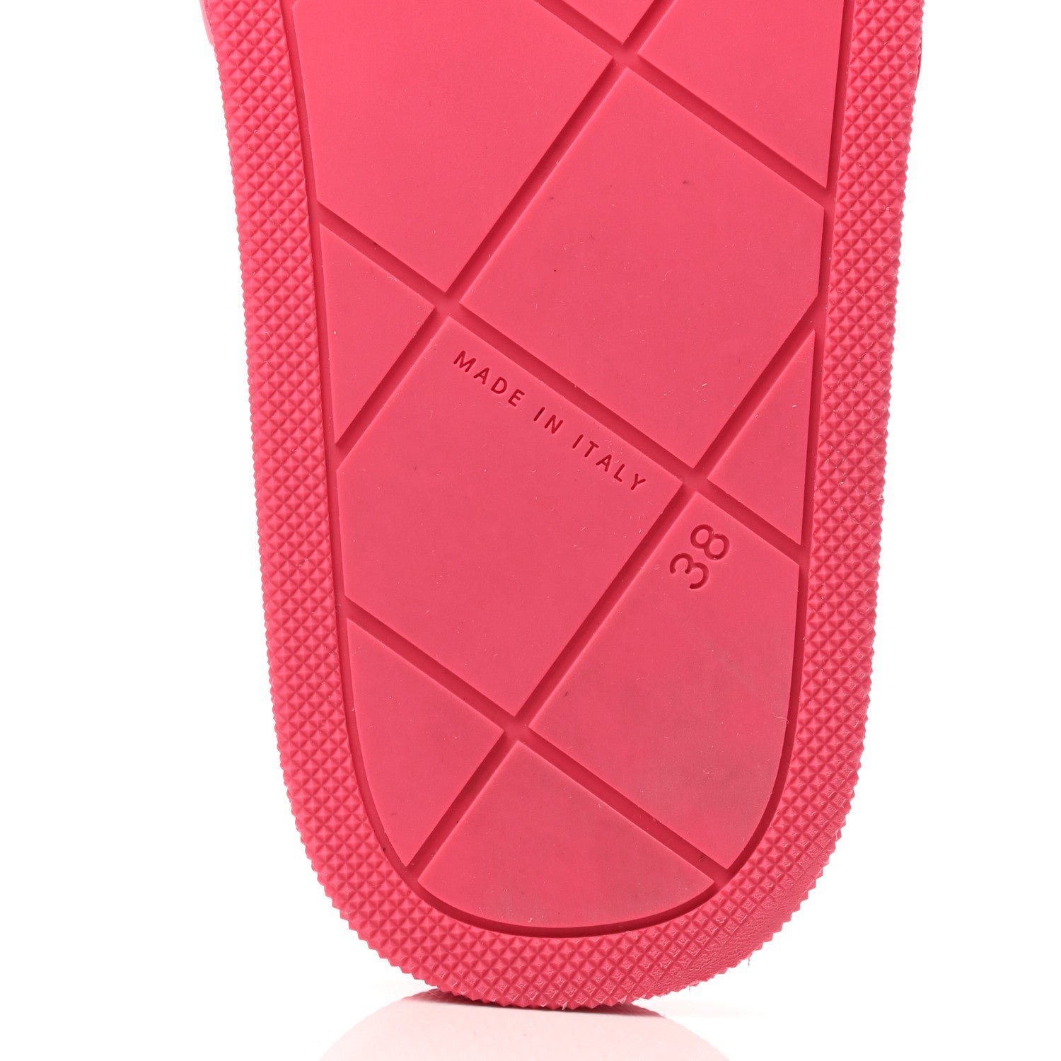 Bottega Veneta Rubber The Slider Sandals 38 Lollipop 6 of 8