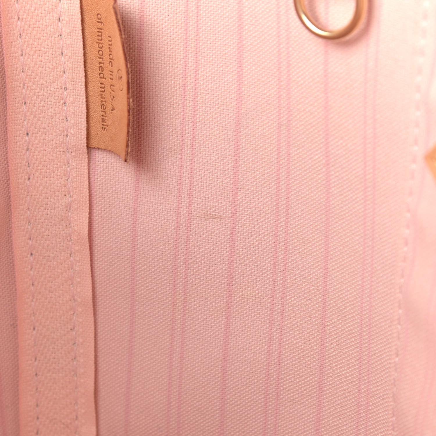 Louis Vuitton Damier Azur Neo Neverfull MM Rose Ballerine 9 of 13