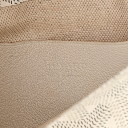 Goyard Goyardine Plumet Wallet Clutch White 8 of 14