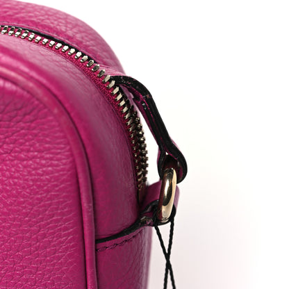 Gucci Cellrius Calfskin Small Soho Disco Bag Bright Bouganville 14 of 14