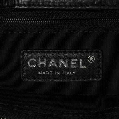 Chanel Deerskin Small Cerf Shopper Tote Black 6 of 7