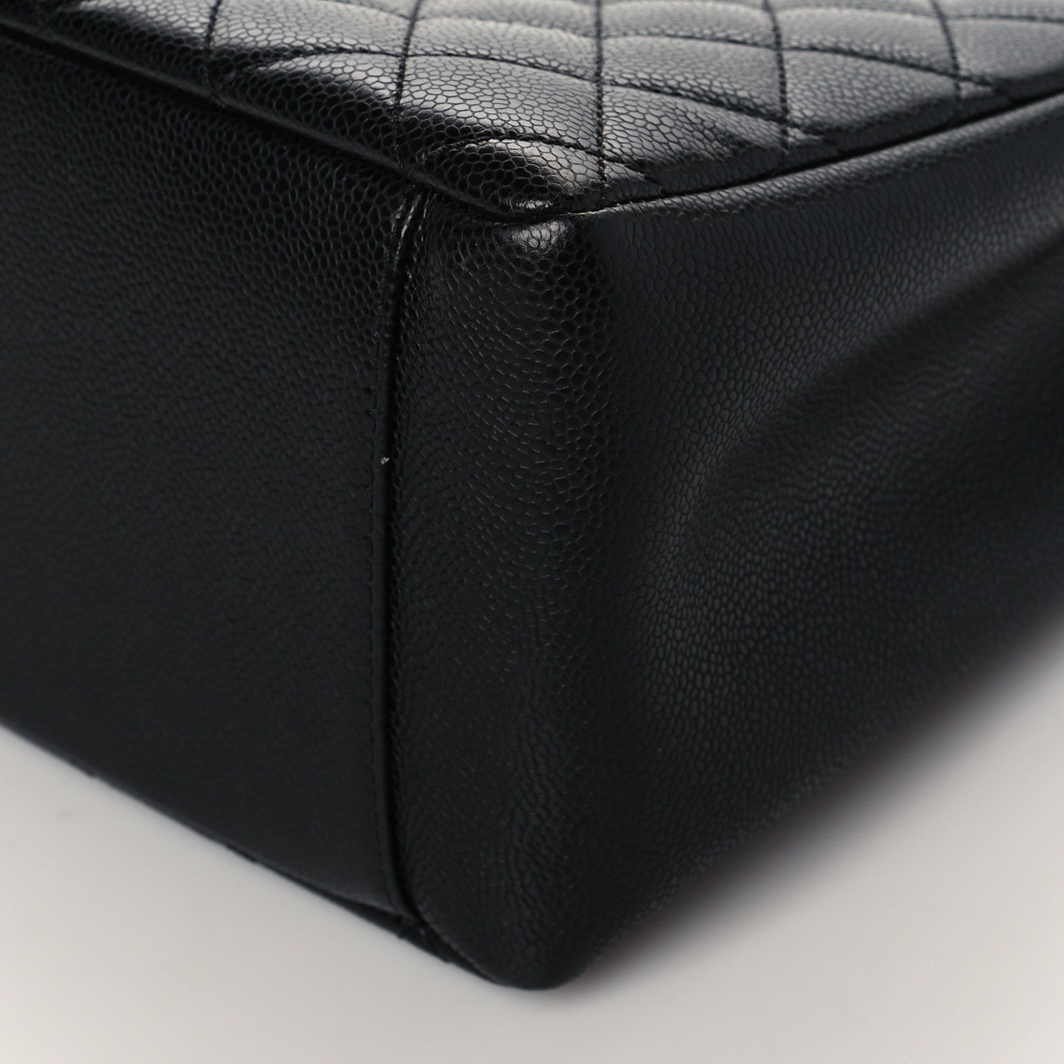 Chanel Caviar Quilted Grand Shopping Tote GST Black 10 of 10