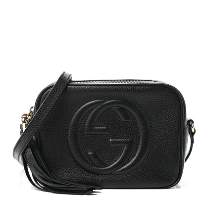 Gucci Pebbled Calfskin Small Soho Disco Bag Black 1 of 8