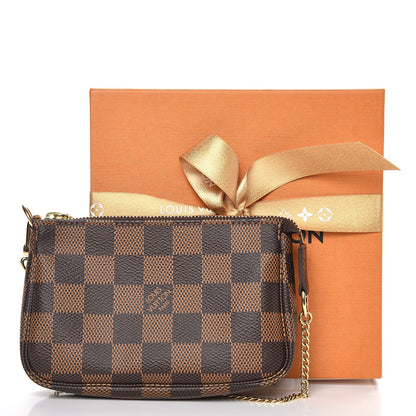 Louis Vuitton Damier Ebene Mini Pochette Accessories 8 of 8