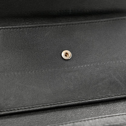 Gucci Guccissima Ladies Web Long Wallet Black 5 of 8