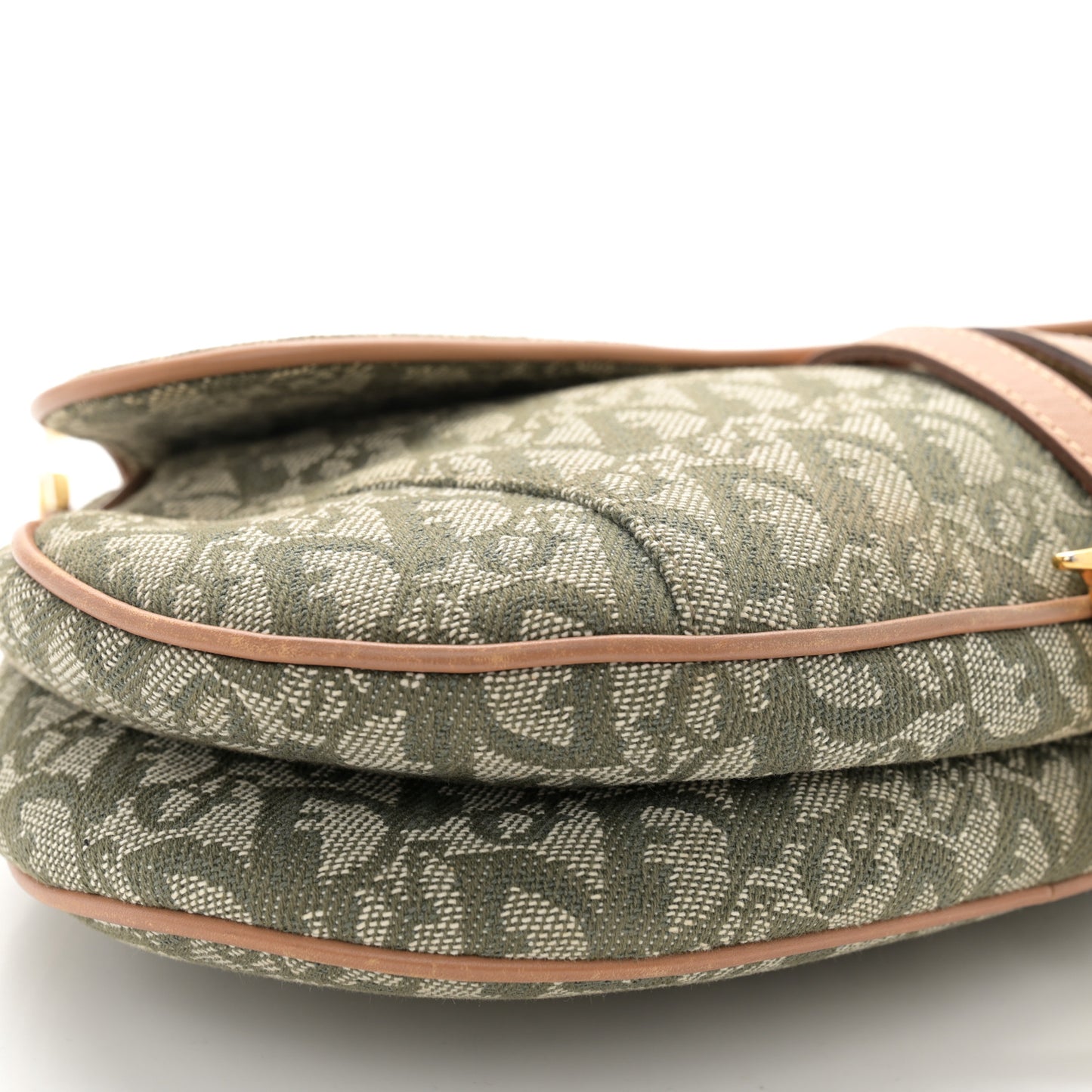 Monogram Saddle Bag Green