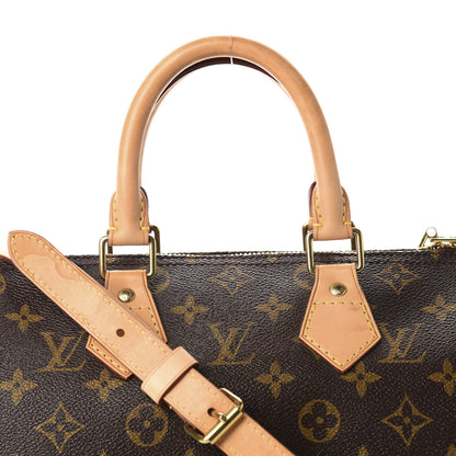 Louis Vuitton Monogram Speedy Bandouliere 25 10 of 10