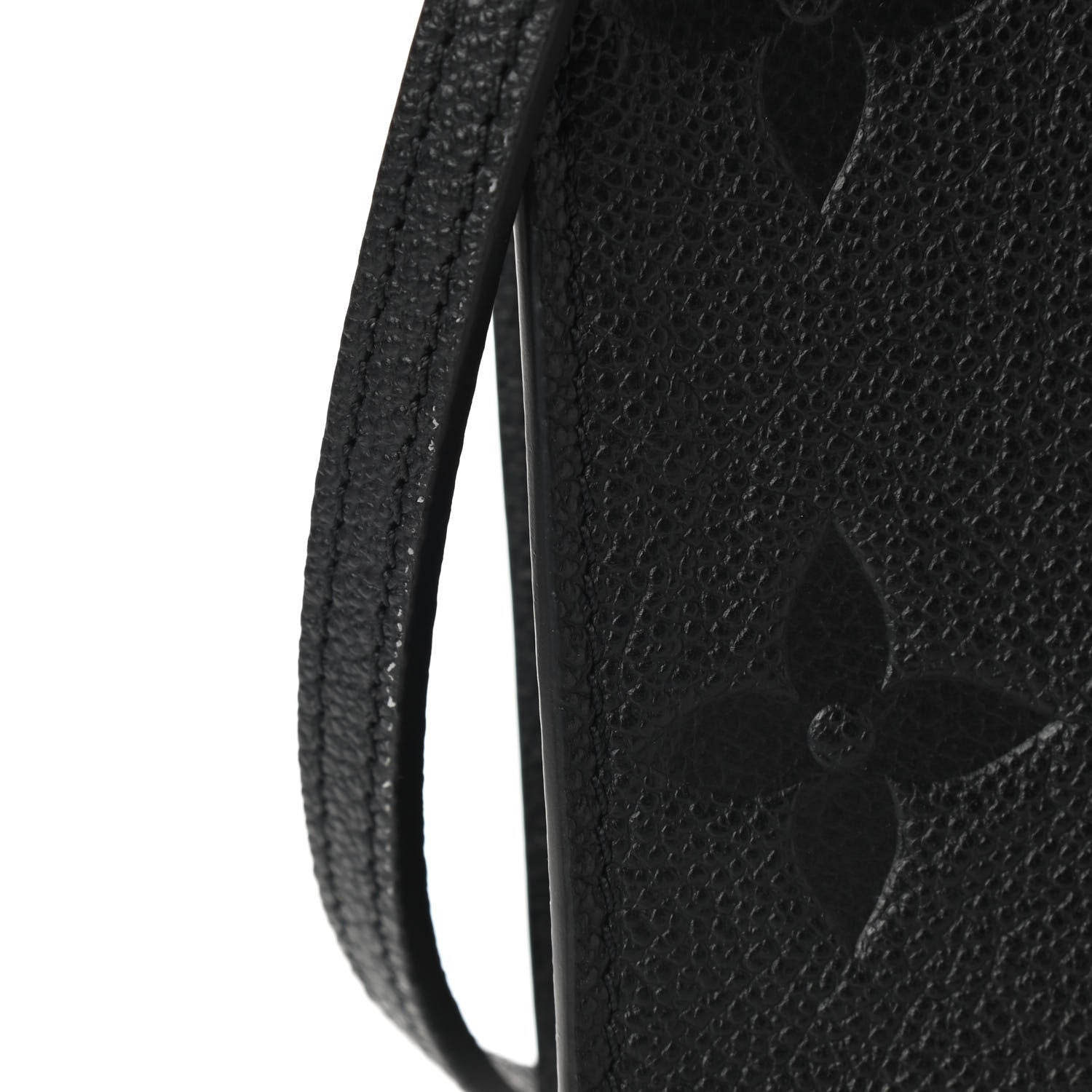 Louis Vuitton Empreinte Monogram Giant Petit Sac Plat Black 11 of 12