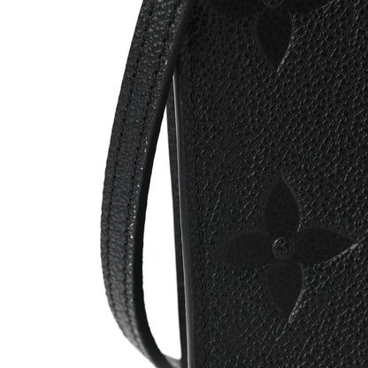 Louis Vuitton Empreinte Monogram Giant Petit Sac Plat Black 11 of 12