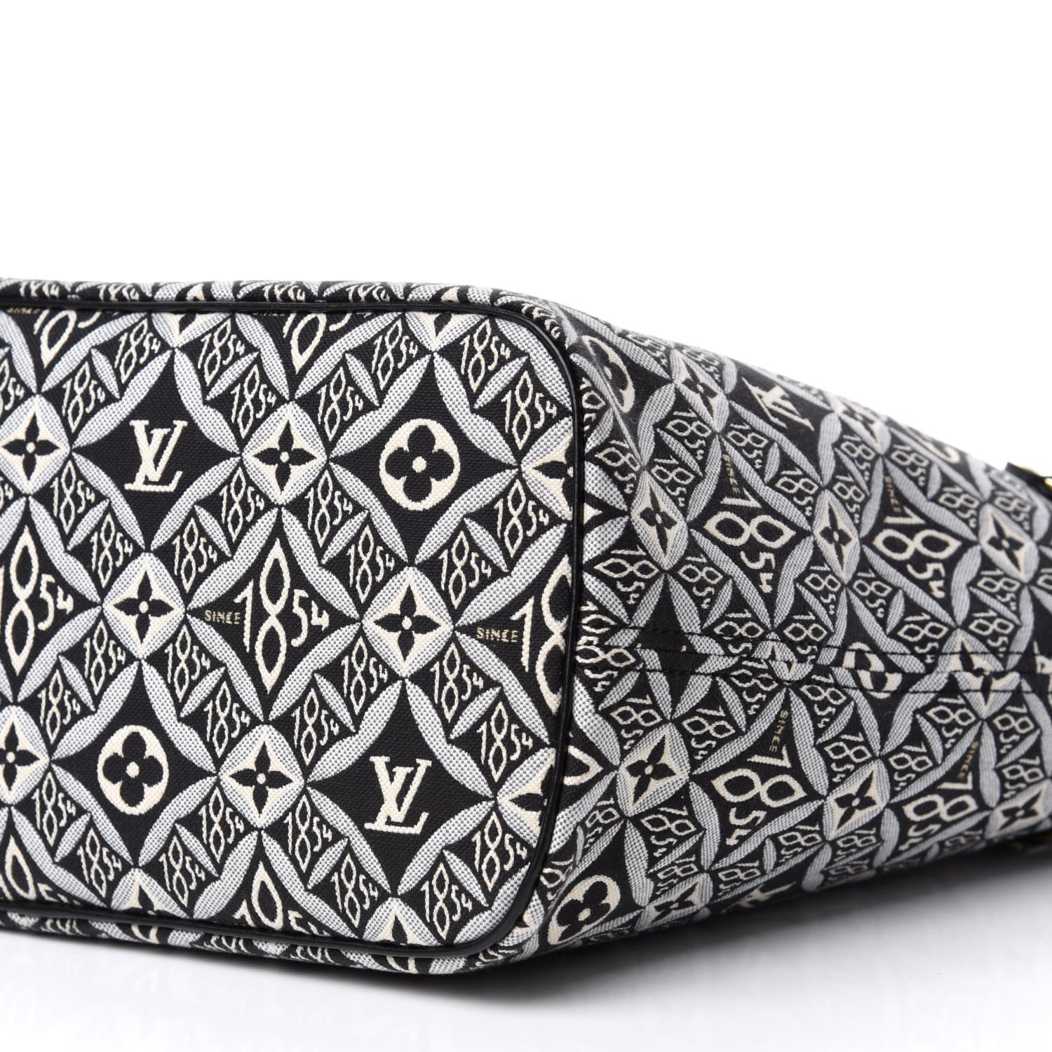Louis Vuitton Jacquard Since 1854 Neverfull MM Grey 7 of 11