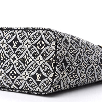 Louis Vuitton Jacquard Since 1854 Neverfull MM Grey 7 of 11