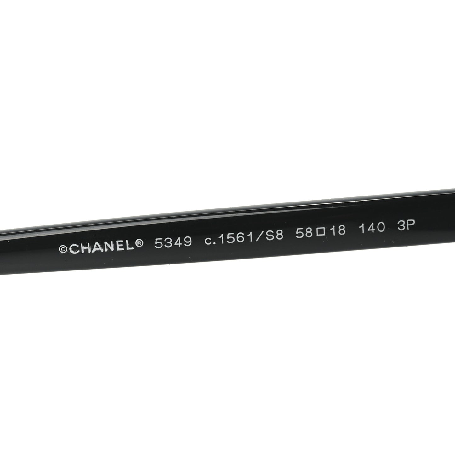 Square Summer CC Sunglasses 5349 Black