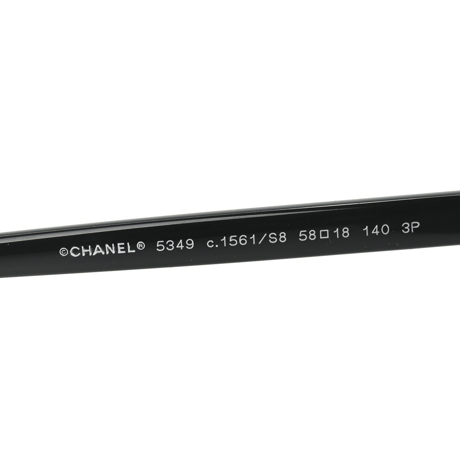 Chanel Square Summer CC Sunglasses 5349 Black 5 of 7